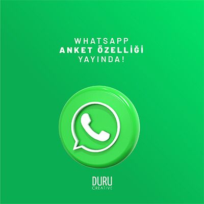 Whatsapp Anket Özelliği Yayında!