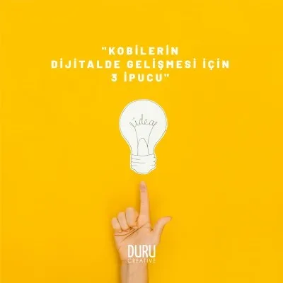 Kobilerin Dijitalde Gelişmesi için 3 İpucu — Duru Creative çalışması