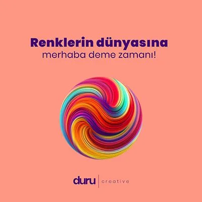Renklerin Dünyasına Merhaba Deme Zamanı! — Duru Creative çalışması